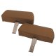 Headrests Saddle Complete W/ABS Covers For 1968-1969 Corvette