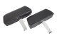 Headrests Black Complete W/Leather Covers For 1968-1969 Corvette