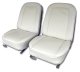 Vinyl Seat Covers- White For 1964 Corvette