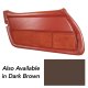 Leather Door Panel- Dark Brown LH For 1978 Corvette