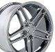 C6 Z06 Wheel - Chrome 17X9-5 For 1988-2004 Corvette