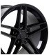 C6 Z06 Wheel - Black 19x10 For 2005-2013 Corvette