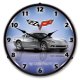 LED Clock- C6 Blade Silver For 2005-2013 Corvette