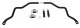 Sway Bar Kit- Front 1" For 1964-1966 Ford Mustang