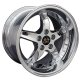 Cobra R Deep Dish Wheel Chrome 17x105 Rears Only For 1994-2004 Mustang