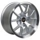 FR500 Wheel - Silver Machined Lip 18x9 For 1994-2004 Ford Mustang