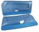 Deluxe Door Panels - Blue For 1971-1973 Ford Mustang