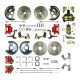 1964-1971 Oldsmobile 442 Front and Rear Brake Conversion Kit The Right Stuff AFXDC41CZ