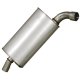 1963-1967 C2 Corvette Muffler 2.5 Inch (lh)