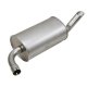 1974 C3 Corvette Muffler 2 Inch (lh) Round