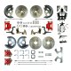 1967-1971 Oldsmobile 442 Front and Rear Brake Conversion Kit The Right Stuff AFXDC46CZX