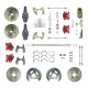 1965-1970 Chevrolet Biscayne Front and Rear Brake Conversion Kit The Right Stuff FSC654SDDZ