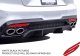 2018-2021 Kia Stinger GT (AWD/RWD 3.3TT) Rear Diffuser [Unpainted] - KB26002 Stillen Exterior Sty...