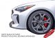 2018-2022 Kia Stinger Front Splitter - AWD/RWD [3.3TT] Unpainted - KB26001 Stillen Exterior Styli...