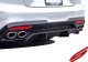 2018-2021 Kia Stinger GT (AWD/RWD 3.3TT) Rear Diffuser [Matte Black] - KB26002MB Stillen Exterior...