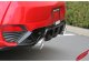 2017-2021 Infiniti Q60 3.0t Rear Diffuser [Matte Black] - KB11235MB Stillen Exterior Styling