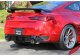 2017-2021 Infiniti Q60 3.0t Rear Diffuser [Matte Black] - KB11235MB Stillen Exterior Styling