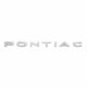 1967-1969 Firebird Trunk Lid Letters, â€œPONTIACâ€, Sold as a Set