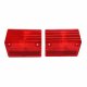 1965 Chevy II and Nova Tail Light Lens, Sold as a Pair