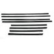 Metro 8-Piece Window Sweeper Kit. Fits 63-66 Dodge Dart Convertible